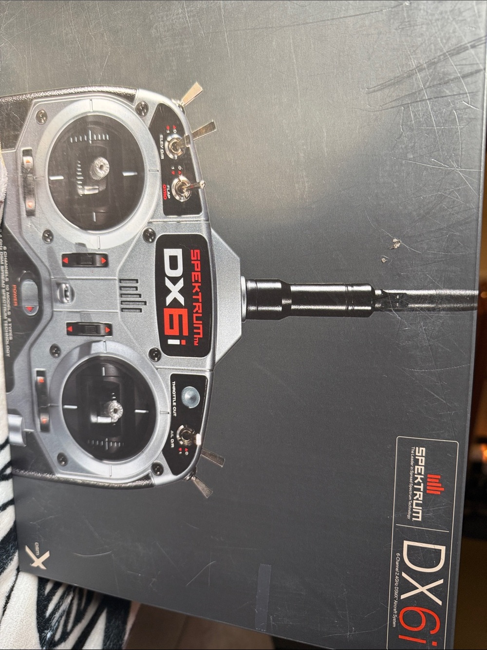 Spektrum DX6i RC Transmitter - Black & Silver